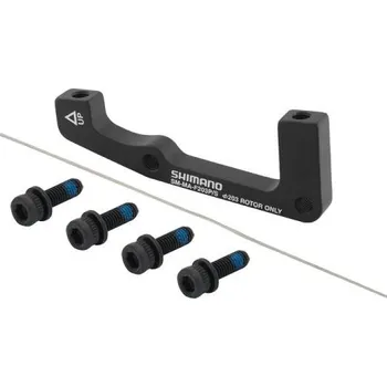 Brzda na kolo Shimano adaptér zadní PM/IS 203 mm (černá)