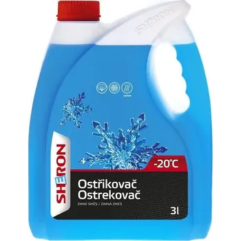 Náplň do chladiče a ostřikovače SHERON Zimní ostřikovač -20°C 3L