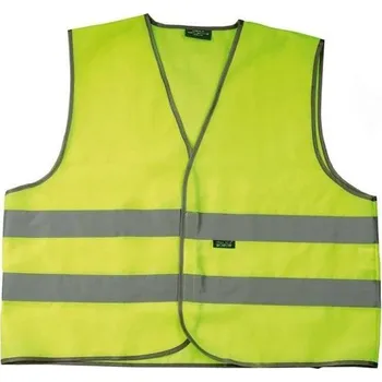 Wowow reflexní vesta na suchý zip (žlutá)
