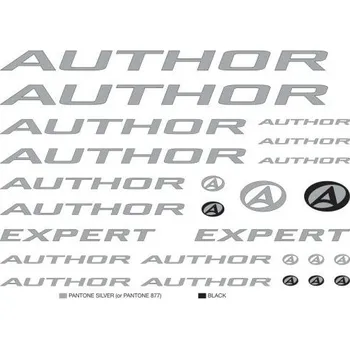 Blatník na kolo Author samolepky na rám Expert (na lak) 2016 (průhledná)