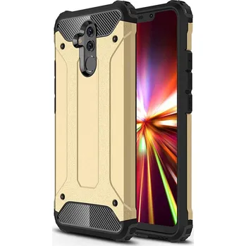 Pouzdro na mobilní telefon Hybrid Armor Case odolné pouzdro pro Huawei Mate 20 Lite zlaté