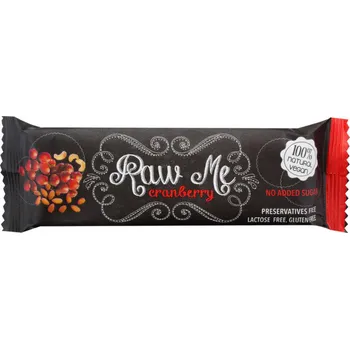 Raw Me Ovocná tyčinka 45 g, brusinka