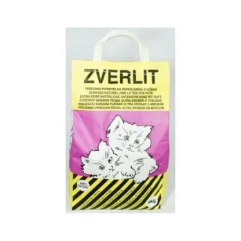 Podestýlka pro kočku Podestýlka Cat Zverlit superjemná - tmavofialová 6 kg s vůní