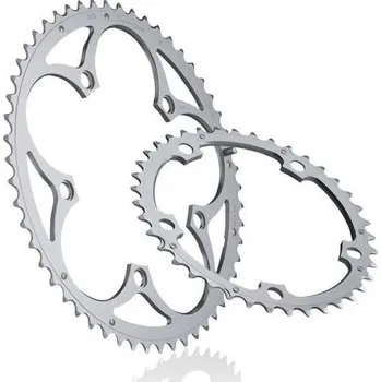 Klika na kolo Miche převodník vnější Supertype BCD 130SH 9/10-st. Shimano (stříbrná)