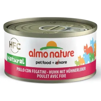 Krmivo pro kočku Almo Nature HFC kuře/játra 70 g