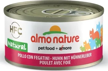 Krmivo pro kočku Almo Nature HFC kuře/játra 70 g