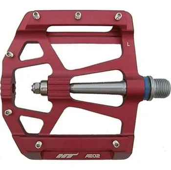 Hlavové složení HT components pedály HTI-AE02 (červená)
