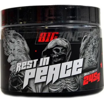 Anabolizér BigZone Rest in Peace 245 g krvavý pomeranč