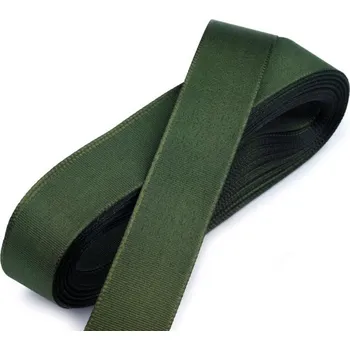 Stuha Stuha taftová tmavě zelená, šíře 20mm, 10m