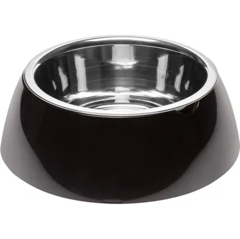 Miska pro psa Ferplast Jolie nerezová miska s obalem černá 1,2 l