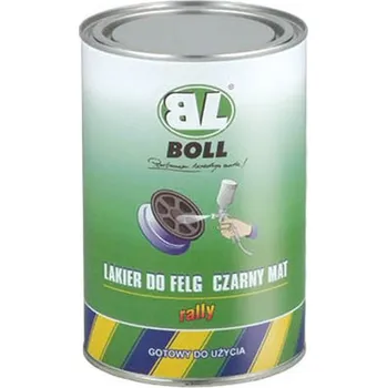 Autolak BOLL Lak na disky černý matný 1 l