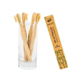 Zubní kartáček Pandoo Bambusový kartáček na zuby pro děti Medium Soft 1 ks