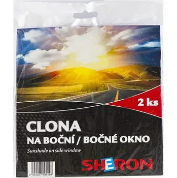 Stínítko do auta SHERON sluneční clona na boční okna 2 ks