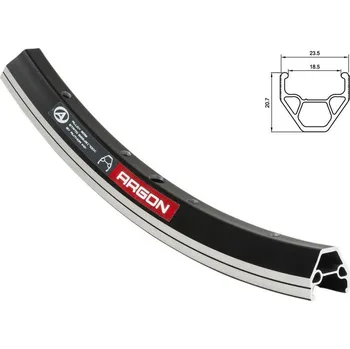 Plášť na kolo Author ráfek ACO Argon X7 CNC 559x19/ 32 (černá)