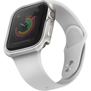 Příslušenství k chytrým hodinkám Uniq Valencia pro Apple Watch 40 mm ochranný kryt Blush Titanium