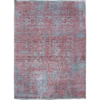 Koberec Diamond Carpets DC-JK 1 Silver/Pink 365 x 457 cm