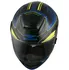 Helma na motorku Vemar Hurricane Laser modrá/žlutá fluo/černá