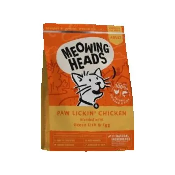 Krmivo pro kočku MEOWING HEADS Paw Lickin’ Chicken 4kg