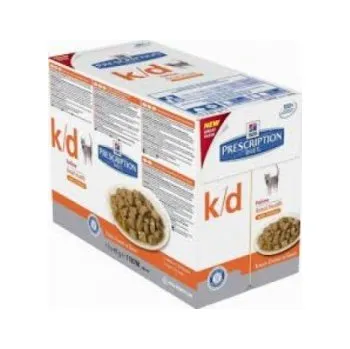 Pro kočku Hill's Feline K/D kapsička Chicken 12 x 85g