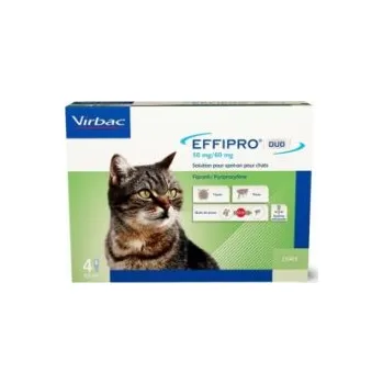 Effipro Duo Cat 50/60 mg spot-on 4 x 0.5 ml