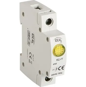 Jistič Kanlux Světelné návěstí kontrolka KLI-Y YELLOW, žlutá