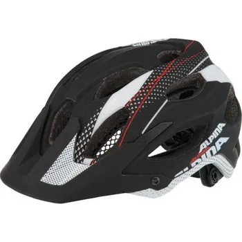 Alpina přilba Carapax Enduro (černá/bílá/červená)