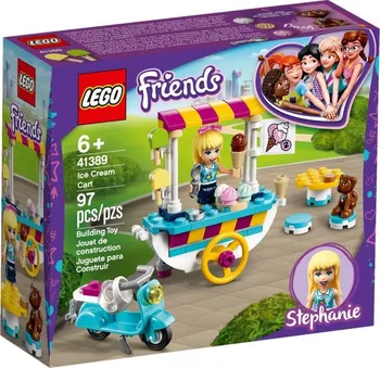 Stavebnice LEGO LEGO Friends 41389 Pojízdný zmrzlinový stánek