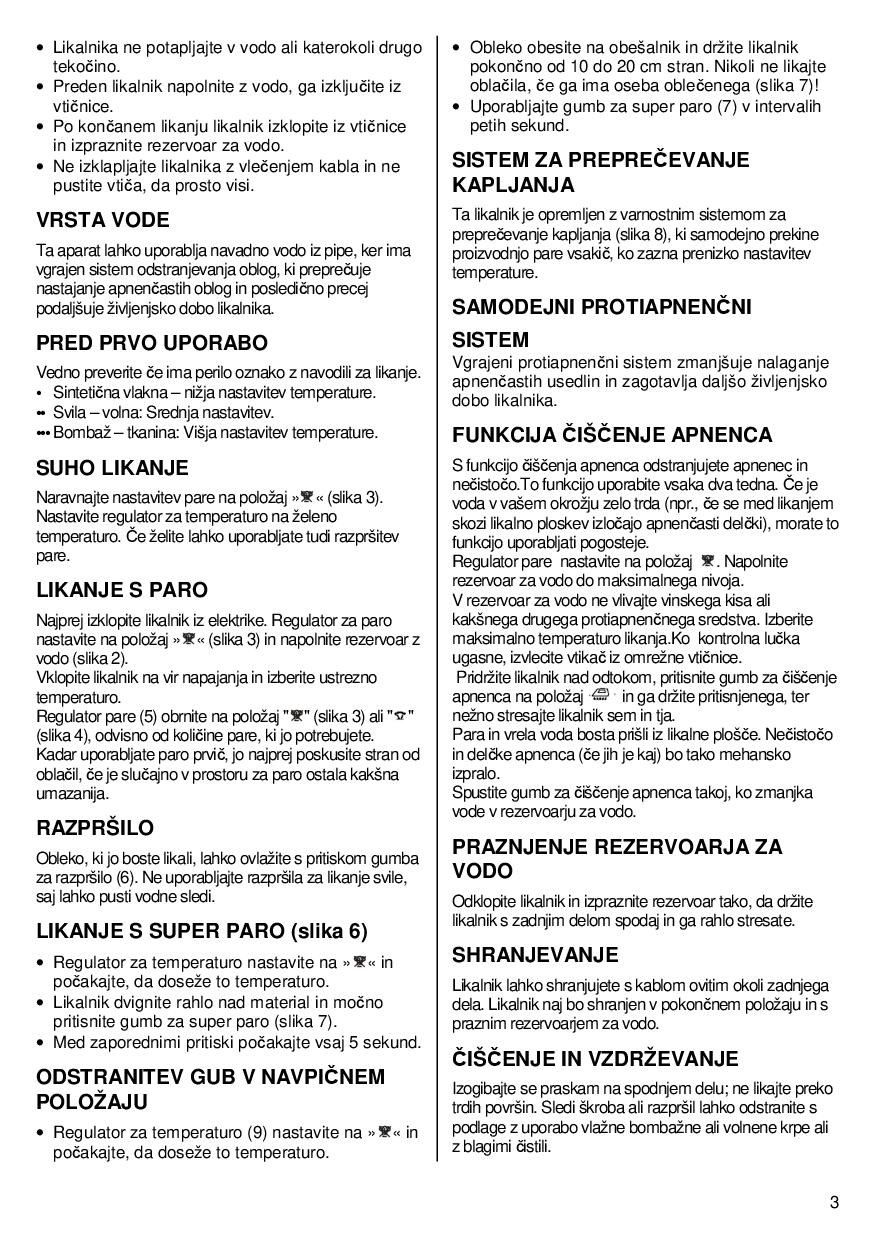 Uživatelská příručka Gorenje SIH1800TQC - Zbozi.cz