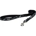 Vodítko ROGZ Fancy Dress Black Bone L