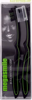 Zubní kartáček MegaSmile Black Whitening Loop 2 ks