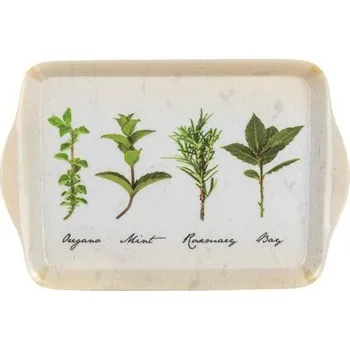 Banquet A13908 Podnos melaminový Herbs 21x14 cm