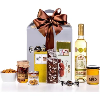 Dárkový potravinový koš Dárkový koš Medová siesta