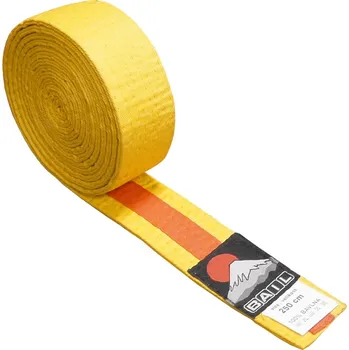 Kimono Judo pásek ke kimonu DUO žluto-oranžový 2,5 m