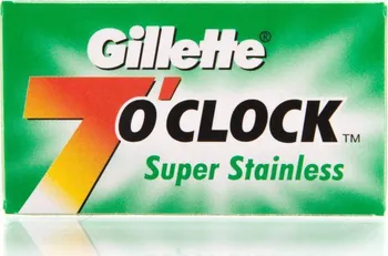 Holítko Gillette 7 Oclock Super Stainless žiletky 5 ks