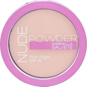 Gabriella Salvete Nude Powder SPF15 8 g Pudr Gabriella Salvete Nude Powder SPF15 8 g