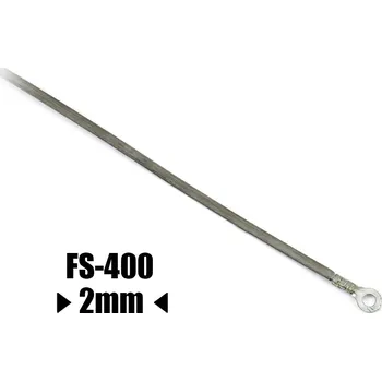 Příslušenství ke svářečce Náhradní odporový tavný drát ke svářečce FS-400 šířka 2 mm délka 419mm