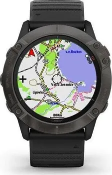 Chytré hodinky Garmin fenix 6X Pro Solar Titanium/Gray