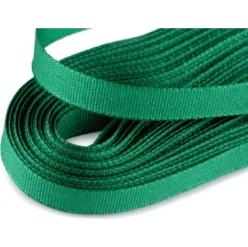 Stuha Stuha taftová zelená, šíře 4mm, 10m