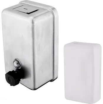 Dávkovač mýdla Dávkovač tekutého mýdla nerez HPM 8131-10 (broušená nerez mat)