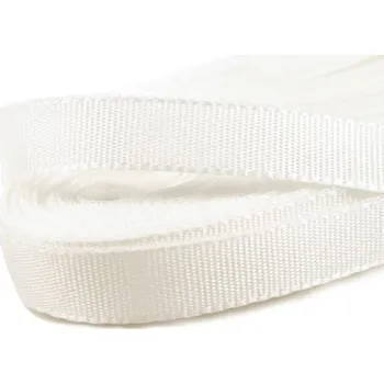 Stuha Stuha taftová bílá, šíře 4mm, 10m