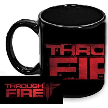 Through Fire - hrnek černý