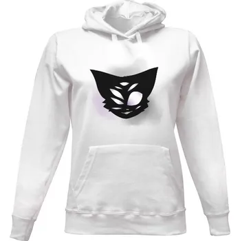 Dámská mikina Dámská mikina s kapucí s potiskem Mysterious kitten dámské