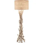stojací lampa Ideal Lux Driftwood PT1 148939 1x60W E27 - stylová řada + LED PŘISAZENÉ STROPNÍ SVÍTIDLO VERSO 1X24,5W | 3000LM | 3000K - NASTAVITELNÉ, 3 FÁZOVÉ STMÍVÁNÍ, HLINÍK