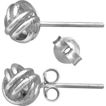 Náušnice Stříbrné náušnice Ag 1,1 g klubko