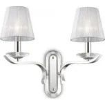 nástěnné svítidlo Ideal lux Pegaso AP2 059211 2x40W E14 - komplexní osvětlení + Sada inteligentní žárovky E14 s dálkovým ovladačem - RGB, WiZ