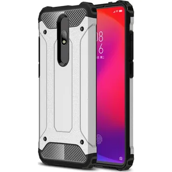 Pouzdro na mobilní telefon Beweare Armor kryt na Xiaomi Redmi 8A - stříbrný