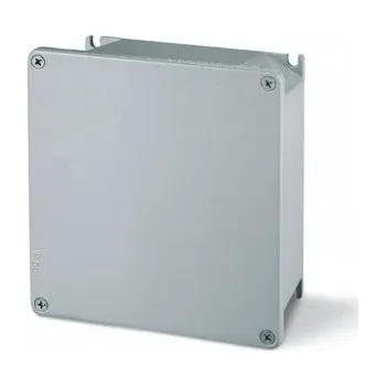 Elektroinstalační krabice 653.00 653.00 Hliníková krabice ALUBOX IP66 - 100x100x56mm SCAME