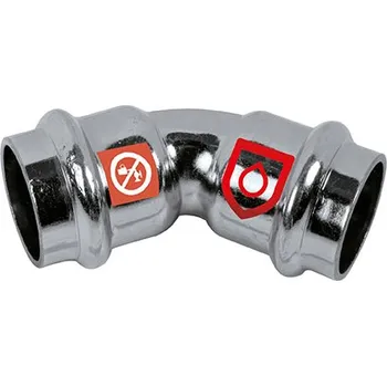 Vodovodní potrubí FRABOPRESS C-STEEL oblouk 108 mm 45° F x F FPC.C41.BS108