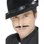 Smiffys Úzký nalepovací knír Gangster