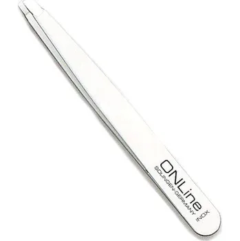 Péče o řasy a obočí WITTE Solingen Kosmetická pinzeta rovná bílá ONL 101 délka 9cm